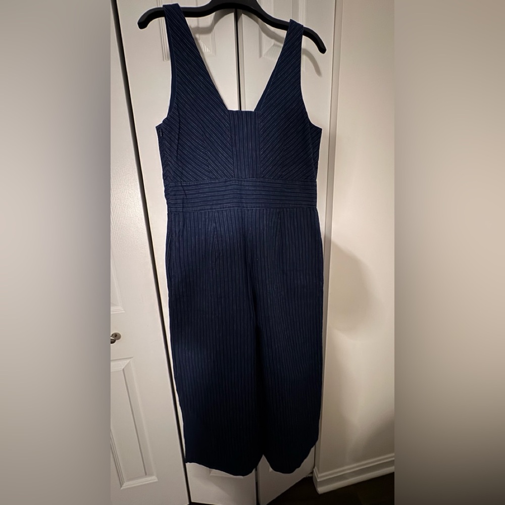 Banana Republic linen  Blend Jumpsuit - wide legs - 10
